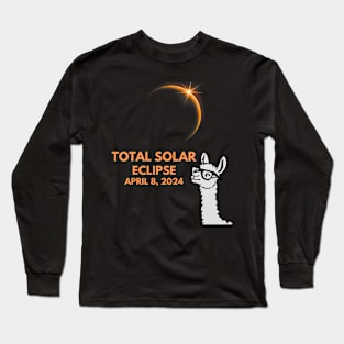 Total Solar Eclipse 2024 Long Sleeve T-Shirt